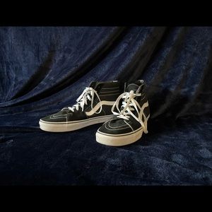 Black high top vans